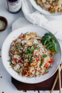 cauliflower shrimp fried rice