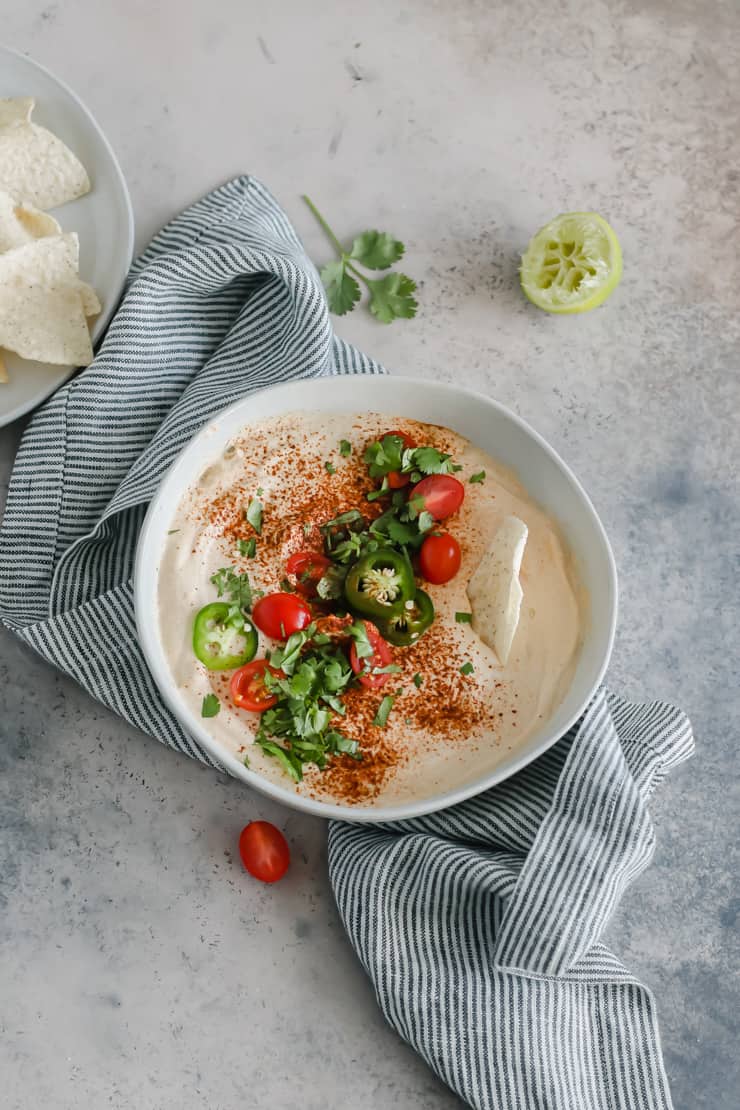 Chipotle Cashew Queso