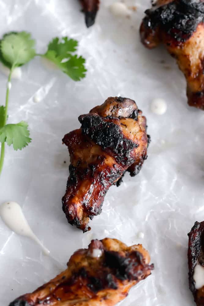 whole30 cilantro lime chicken wings [low-carb, paleo]
