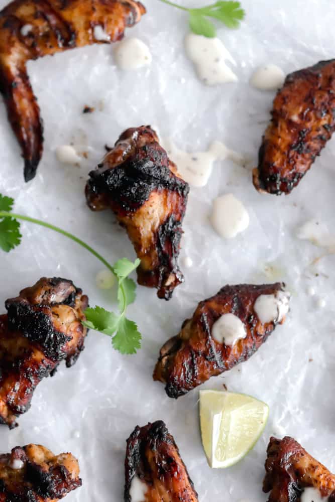 whole30 cilantro lime chicken wings [low-carb, paleo]