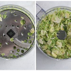 how to shred brussels sprouts