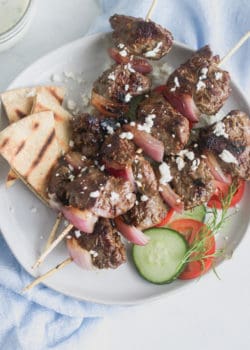 cumin-rubbed lamb kebabs