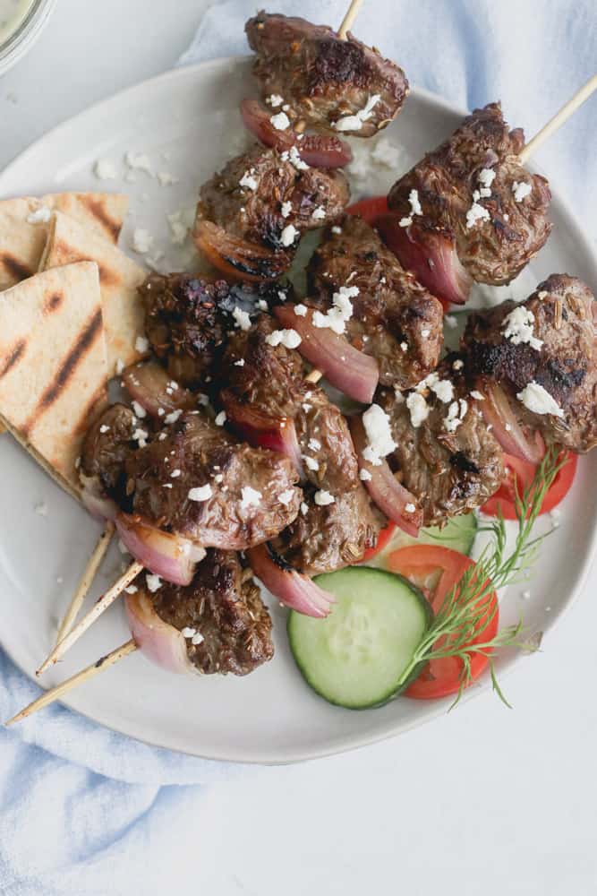 cumin-rubbed lamb kebabs