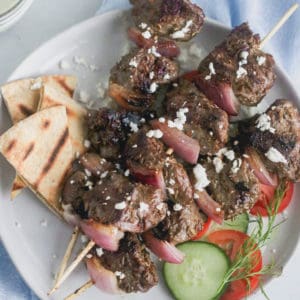 cumin-rubbed lamb kebabs
