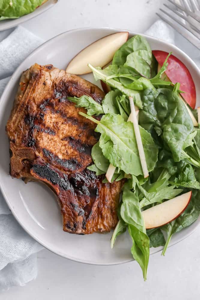 Habanero Grilled Pork Chops