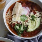 ground beef and beer chili