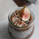 Fig Jam Chia Seed Pudding