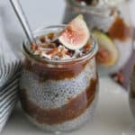 Fig Jam Chia Seed Pudding