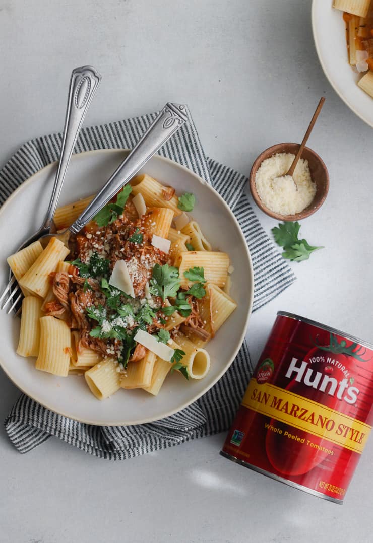 Instant Pot Pulled Pork Ragu