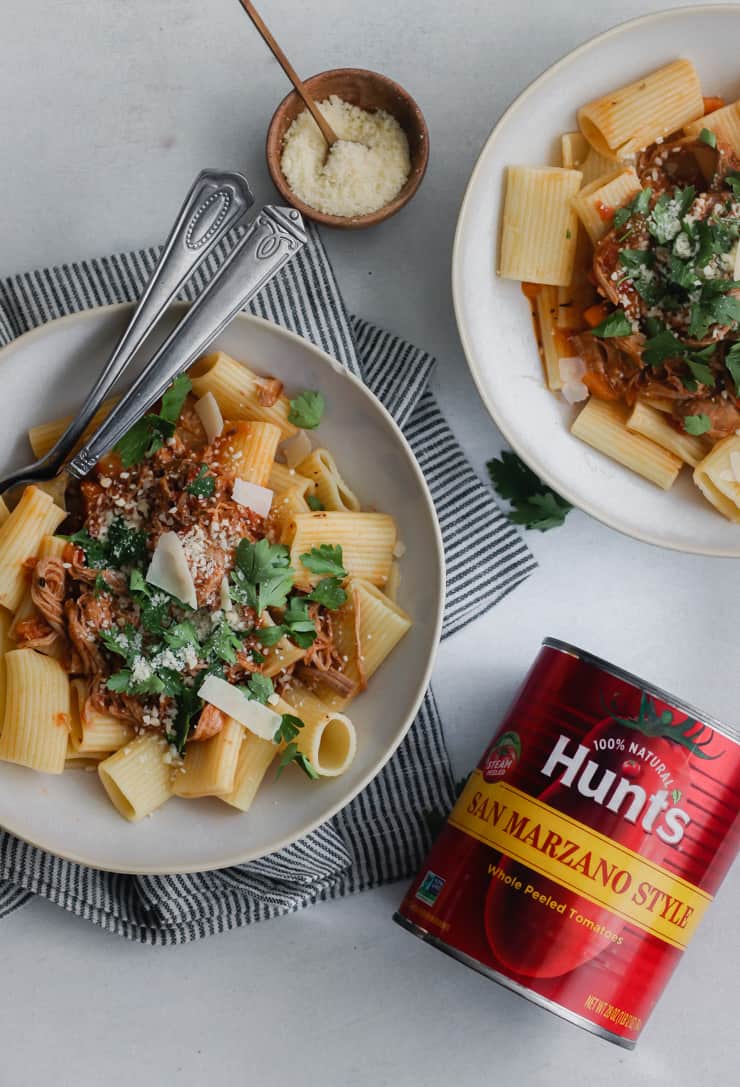 Instant Pot Pulled Pork Ragu