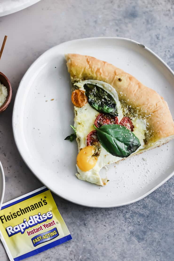 Pesto Caprese Pizza