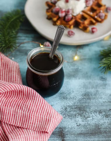 homemade gingerbread syrup