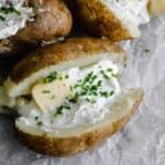 Pressure Cooker Baked Potatoes [Instant Pot]