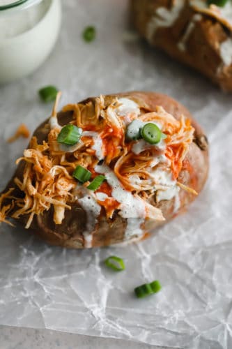 slow cooker buffalo chicken