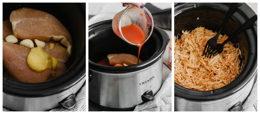 Crockpot Buffalo Chicken