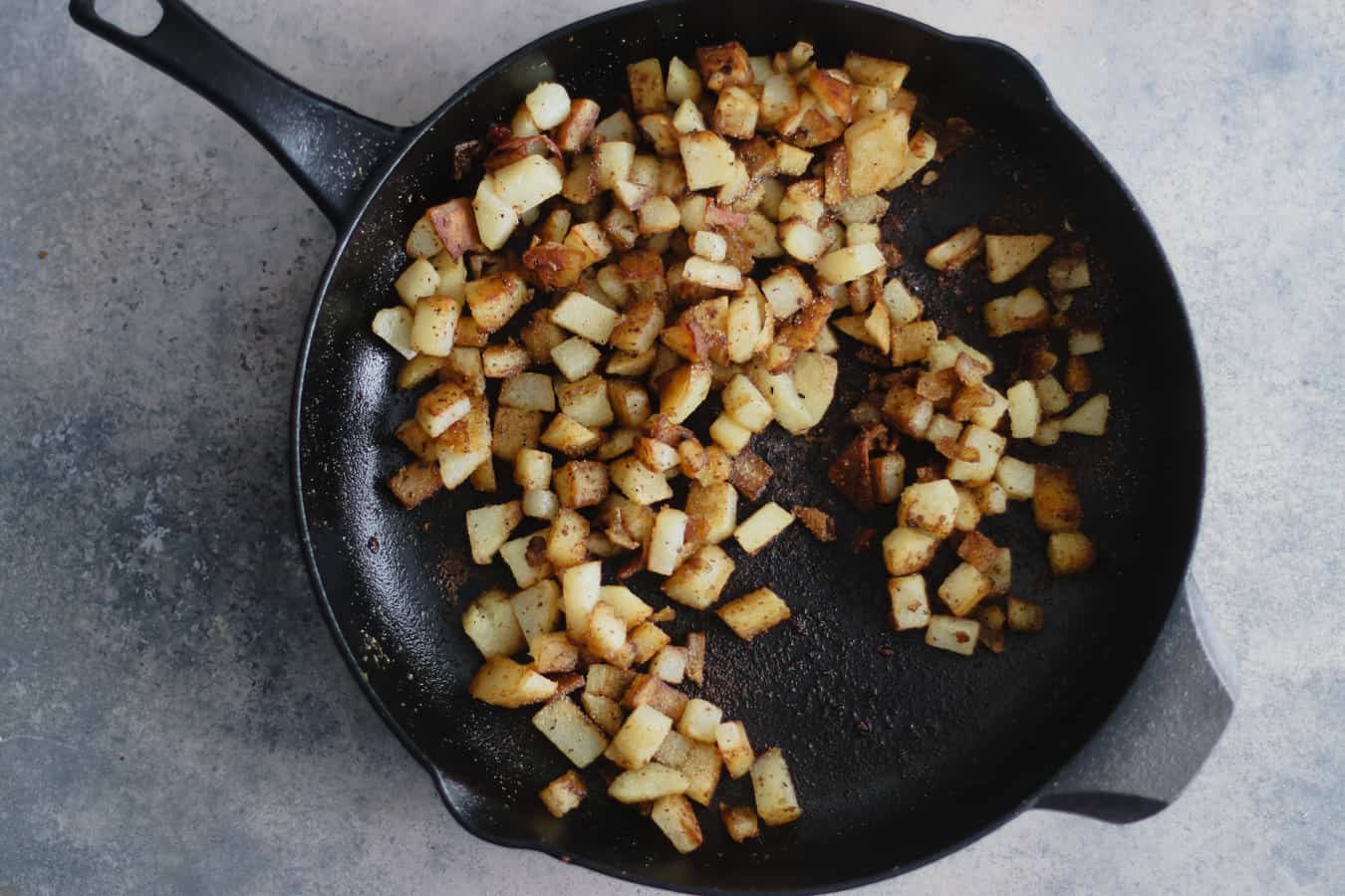 How to make corned beef hash in a skillet