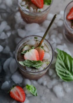 strawberry basil margarita