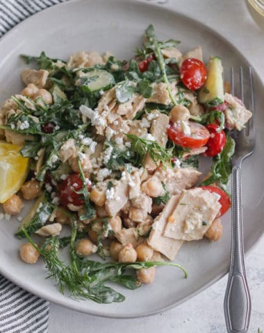 Chickpea Tuna Salad