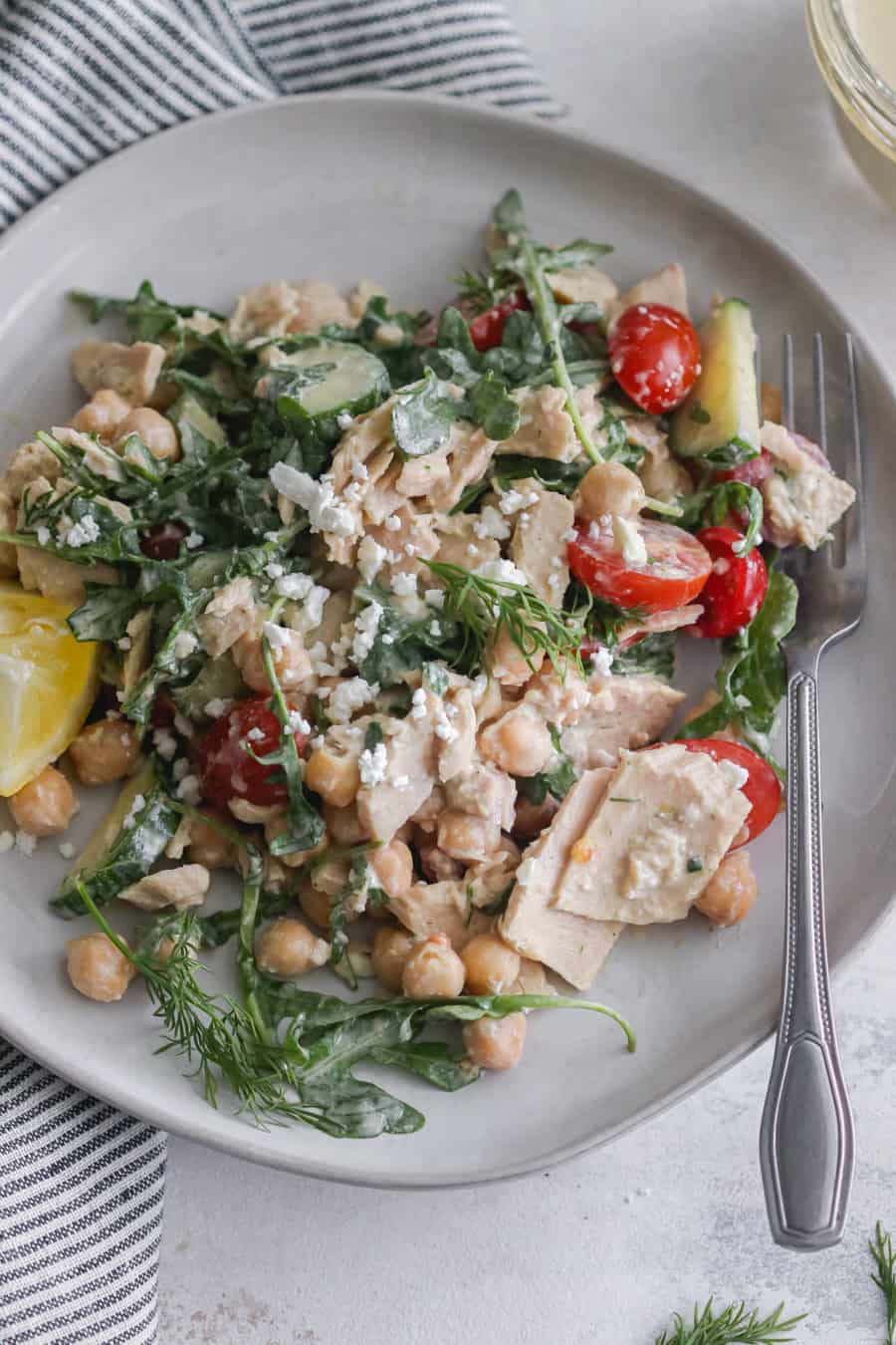 Chickpea Tuna Salad