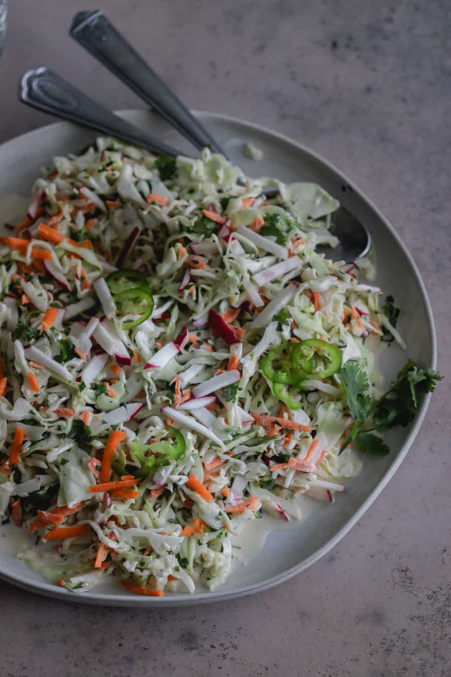 Zesty Radish Slaw