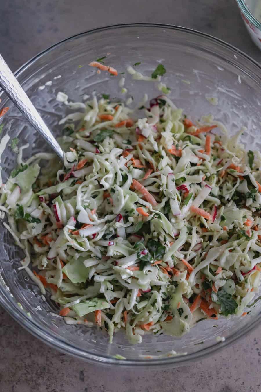 Zesty Radish Slaw