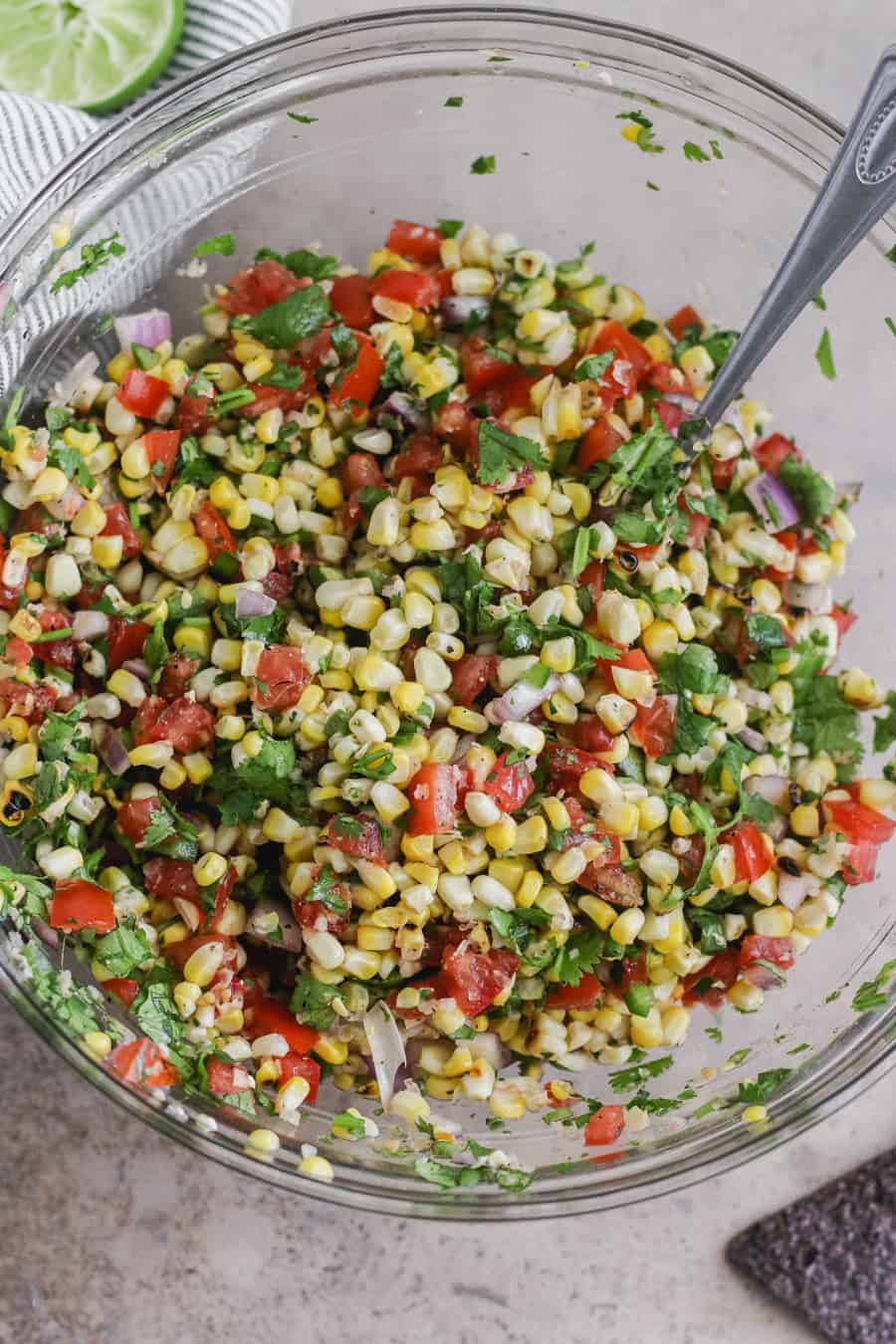 Roasted Corn Salsa