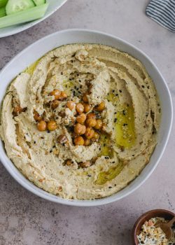 everything bagel hummus