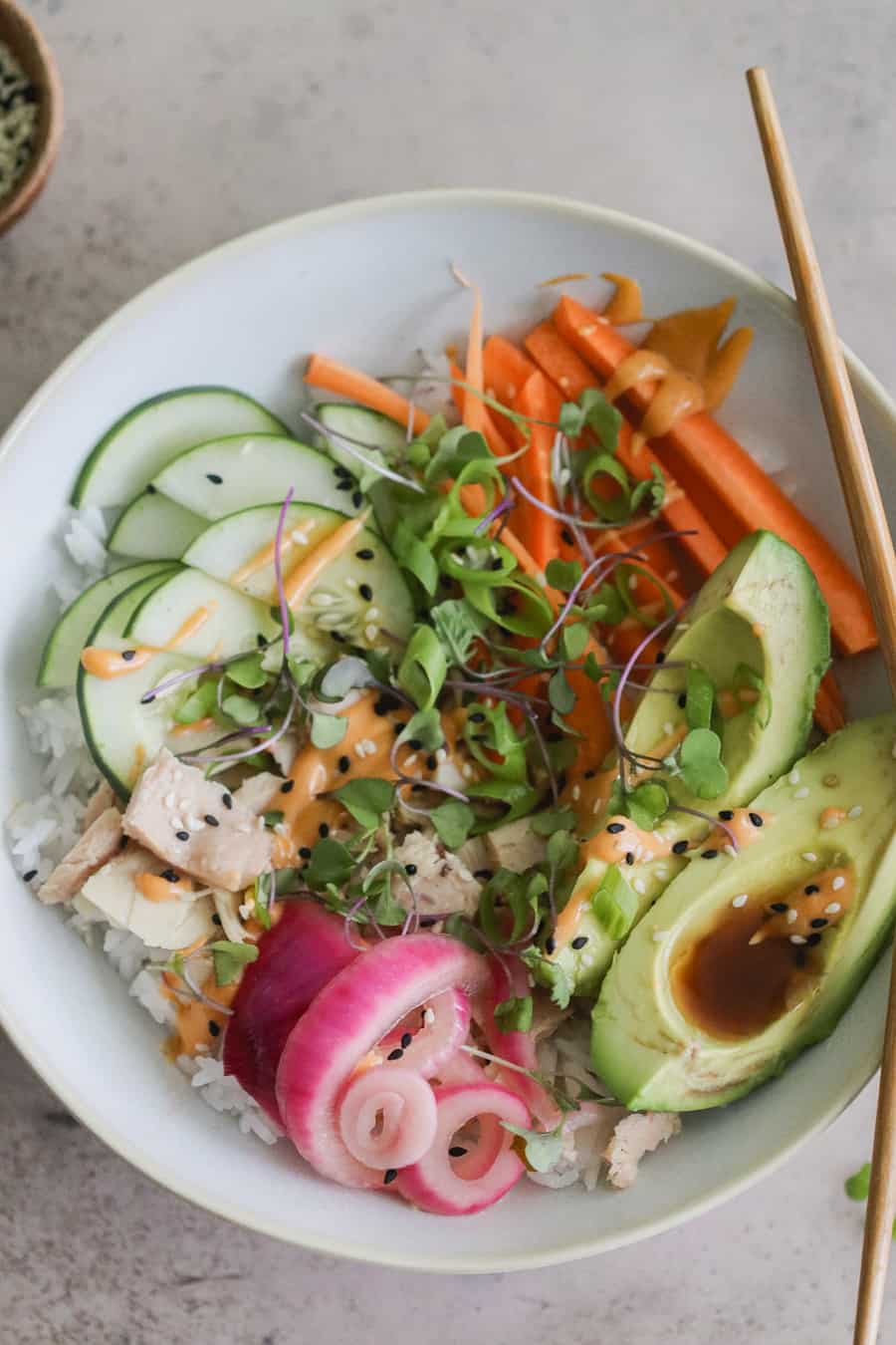 Tuna Roll Bowl