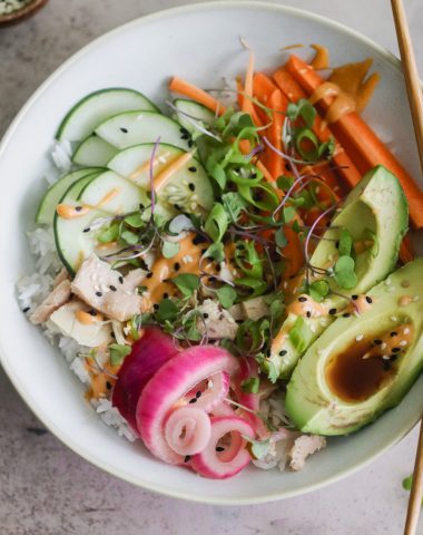 Tuna Roll Bowl