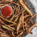 homemade french fries air fryer