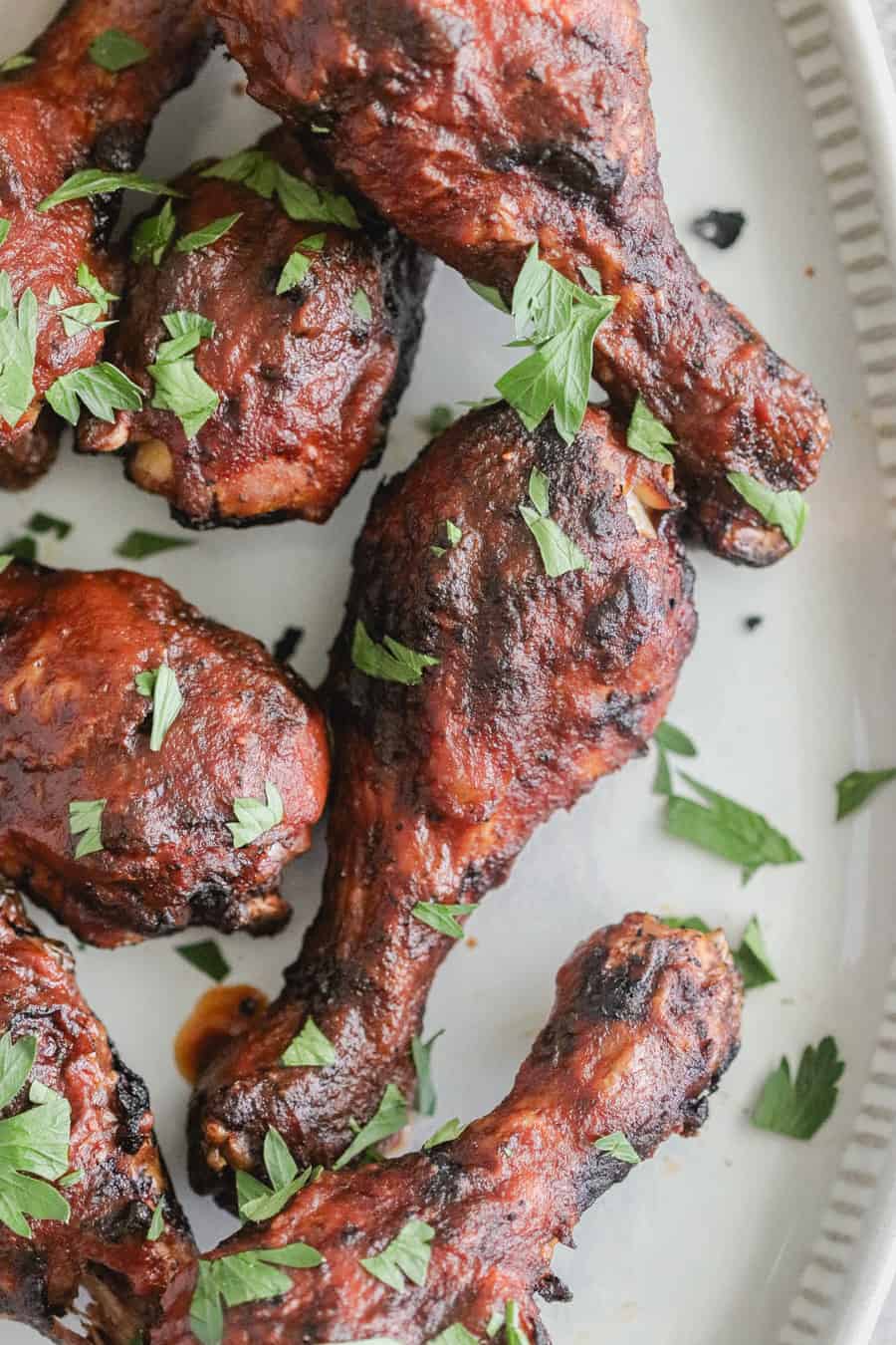 Grilled BBQ Drumsticks