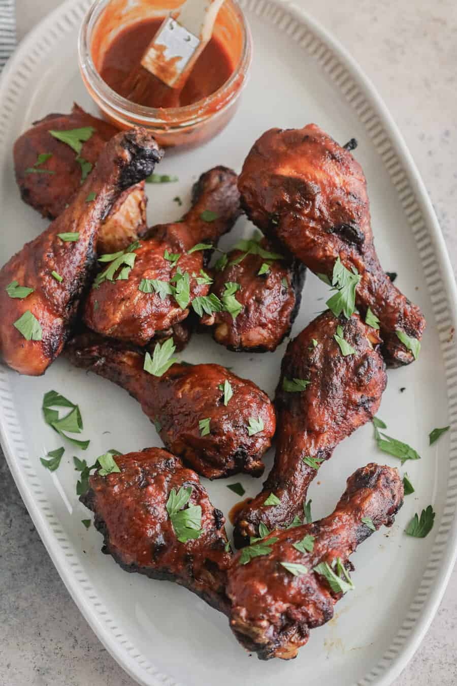 Grilled BBQ Drumsticks