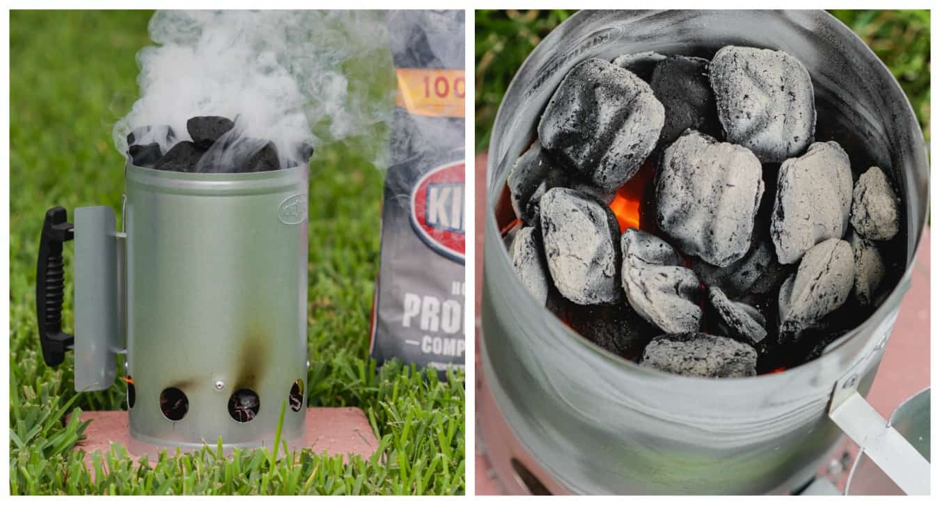 how to start a charcoal grill