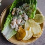 shrimp roll lettuce cups