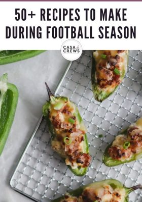 50 recipes for football season