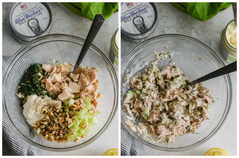 a twist on the classic Tuna Salad with Tarragon Casa de Crews