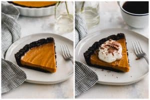 Chocolate Pumpkin Pie
