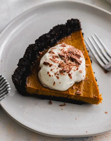 Chocolate Pumpkin Pie