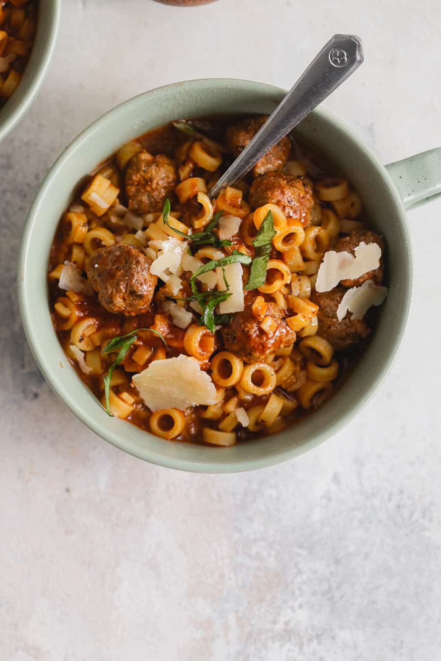 how to make Homemade Spaghettio rings with Meatballs - Casa de Crews