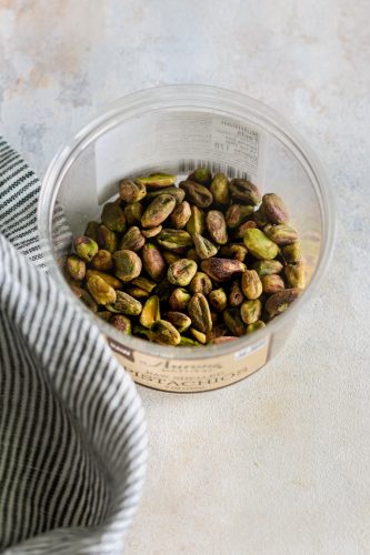 whole pistachio, shelled to grind